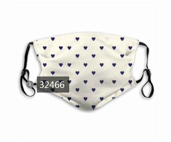 2020 #50 Dust mask with filter->nfl dust mask->Sports Accessory